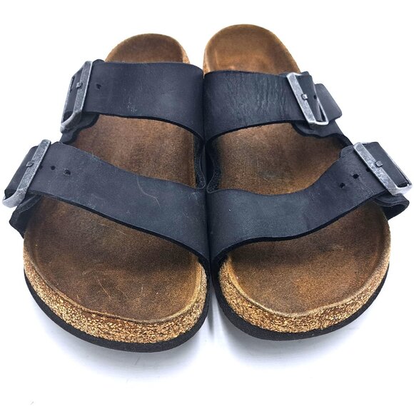 Birkenstock  Arizona Sfb Black Oil - Size 12 - Picture 4 of 14